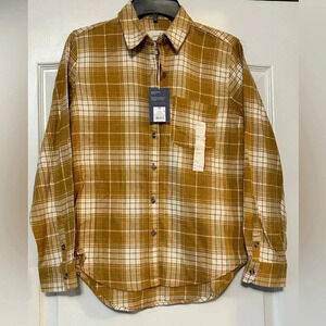NWT —— Women’s long sleeve extra small flannel